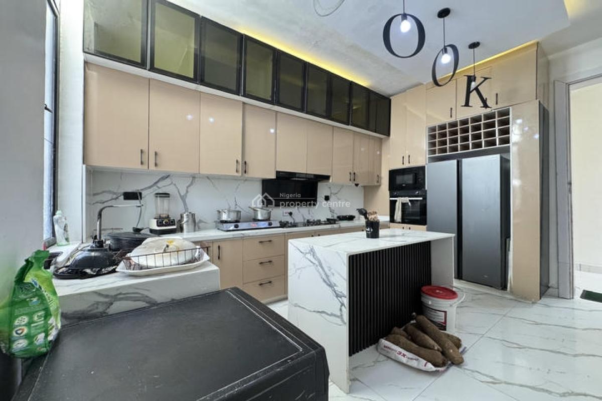 Furnished 5 Bedroom Detached House with Swimming Pool, Cinema and Bq, Osapa, Lekki, Lagos, Detached Duplex for Sale