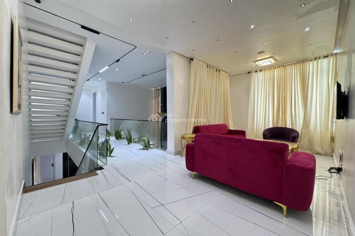 Furnished 5 Bedroom Detached House with Swimming Pool, Cinema and Bq, Osapa, Lekki, Lagos, Detached Duplex for Sale