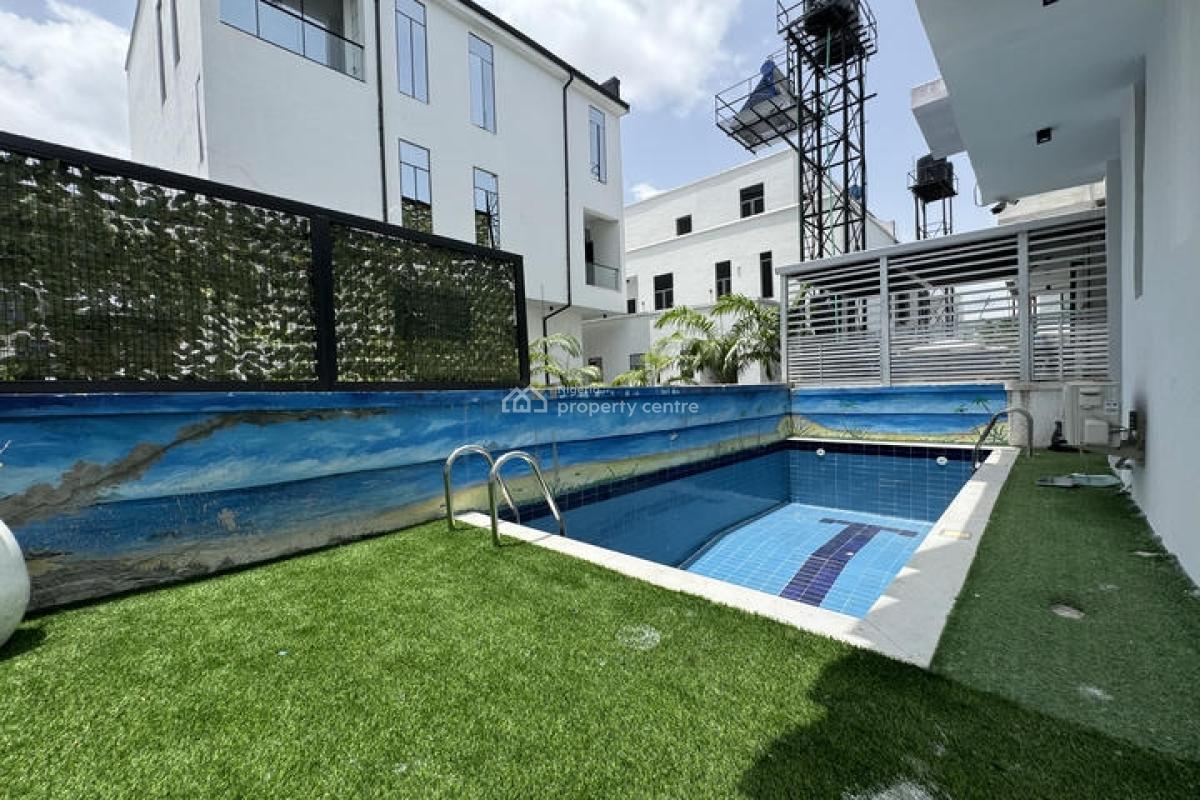 Furnished 5 Bedroom Detached House with Swimming Pool, Cinema and Bq, Osapa, Lekki, Lagos, Detached Duplex for Sale