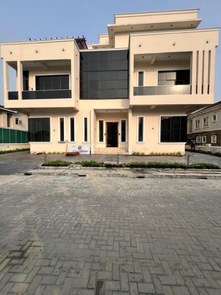 Statement 5 Bedroom Duplex + Bq, Wide Living Rooms & Swimming Pool, in a Serene Estate, Ikate, Lekki, Lagos, Detached Duplex for Sale