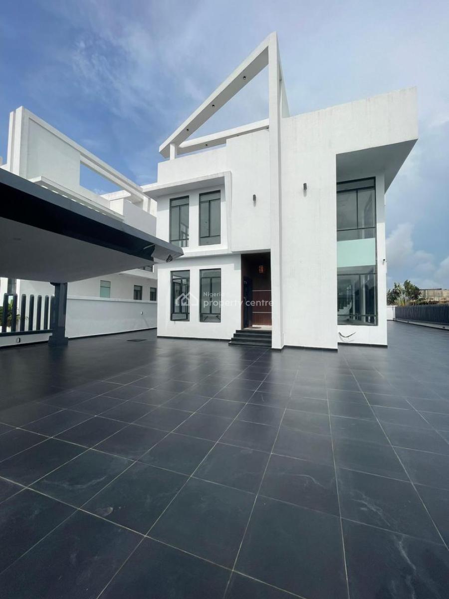 Well Built 5 Bedroom Duplex + Bq, Cinema, Elevator, Rooftop & Pool, Osapa, Lekki, Lagos, Detached Duplex for Sale