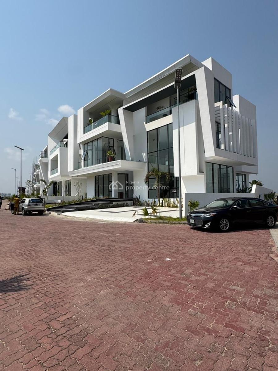 Gigantic 5 Bedroom Duplex with Pool, Cinema, Gym, Study, Waterfront, Osapa, Lekki, Lagos, Detached Duplex for Sale