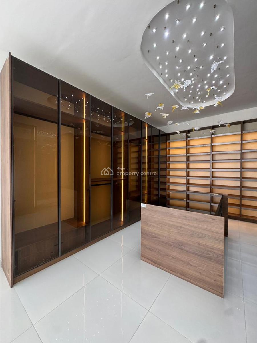 Gigantic 5 Bedroom Duplex with Pool, Cinema, Gym, Study, Waterfront, Osapa, Lekki, Lagos, Detached Duplex for Sale