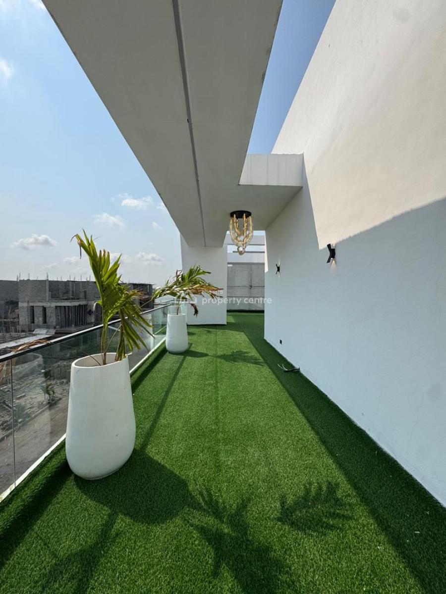 Gigantic 5 Bedroom Duplex with Pool, Cinema, Gym, Study, Waterfront, Osapa, Lekki, Lagos, Detached Duplex for Sale