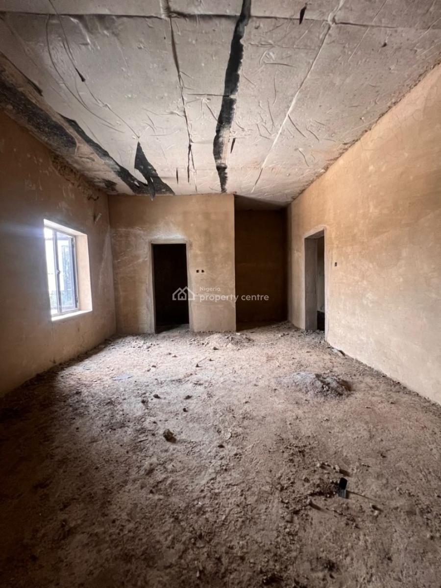 a New Spacious 3-bedroom Flat + 1bq (semi-finished), Access Road Is Tarred & Environment Is Secured., Katampe (main), Katampe, Abuja, Flat / Apartment for Sale