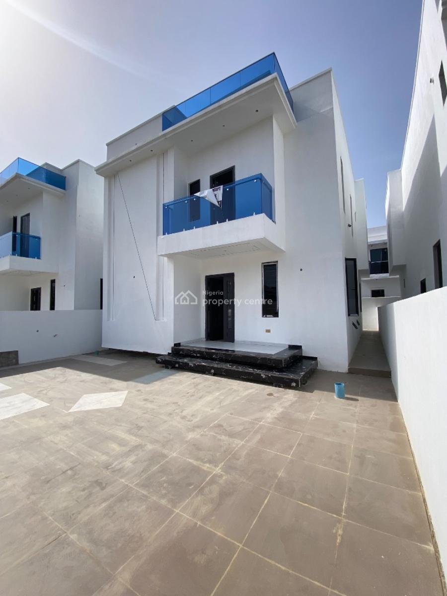Fully Detached 4bedroom Duplex with Bq, Peninsula Gardens  Estate, Sangotedo, Ajah, Lagos, Detached Duplex for Sale