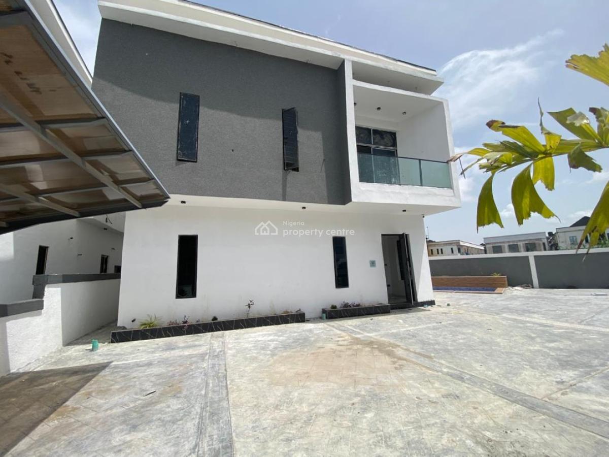 Exclusively Finished 5 Bedrooms Detached Luxury Home & Pool, Orchid, Lekki, Lagos, Detached Duplex for Sale