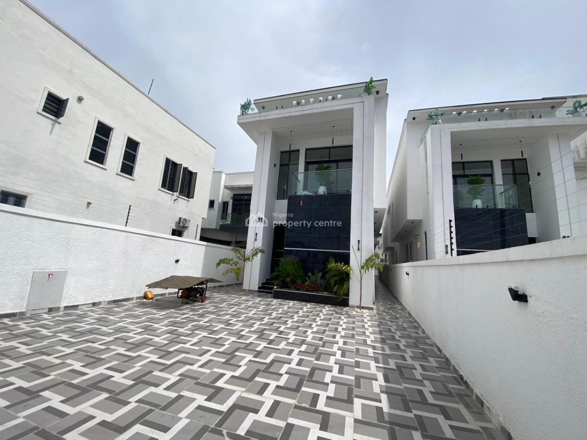 Exclusively Finished 5 Bedrooms Detached Luxury Home & Pool, Orchid, Lekki, Lagos, Detached Duplex for Sale