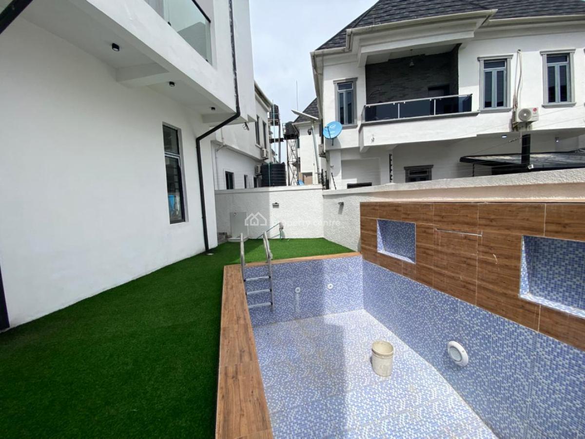 Exclusively Finished 5 Bedrooms Detached Luxury Home & Pool, Orchid, Lekki, Lagos, Detached Duplex for Sale