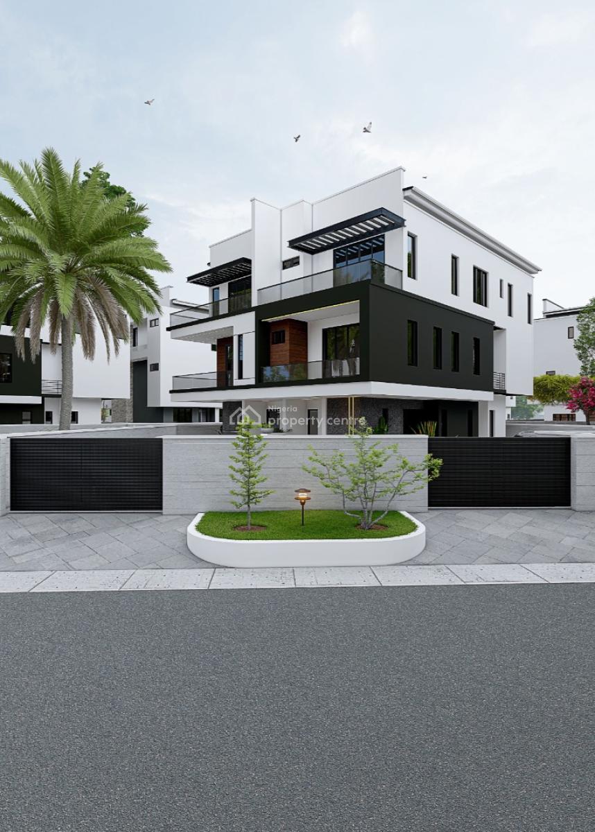 Newly Built 4 Bedroom Semi Detached Duplex Plus Bq, Contemporary Detailed Home with Bq in a Secure Estate, Omole Phase 1, Ikeja, Lagos, Semi-detached Duplex for Sale