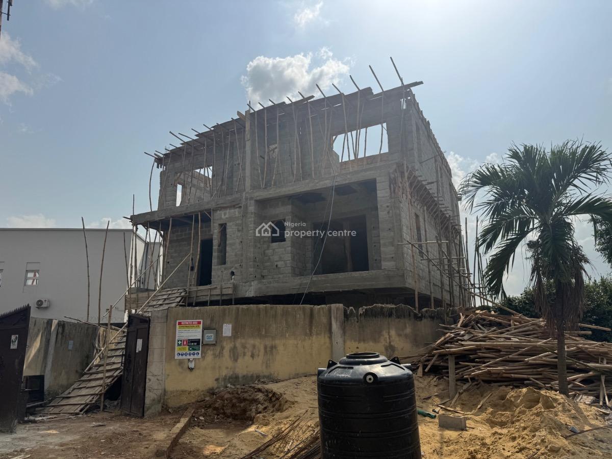 Newly Built 4 Bedroom Semi Detached Duplex Plus Bq, Contemporary Detailed Home with Bq in a Secure Estate, Omole Phase 1, Ikeja, Lagos, Semi-detached Duplex for Sale