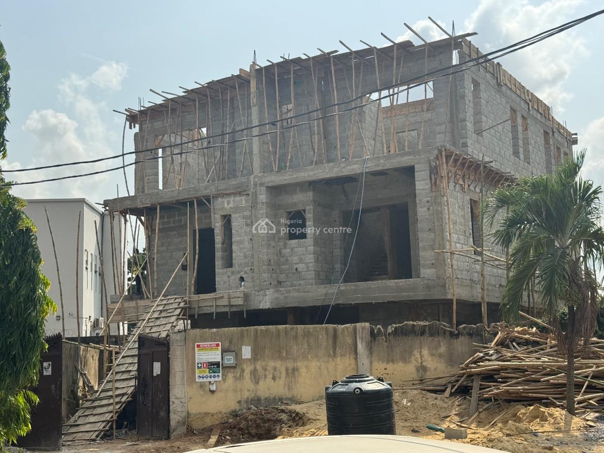Newly Built 4 Bedroom Semi Detached Duplex Plus Bq, Contemporary Detailed Home with Bq in a Secure Estate, Omole Phase 1, Ikeja, Lagos, Semi-detached Duplex for Sale