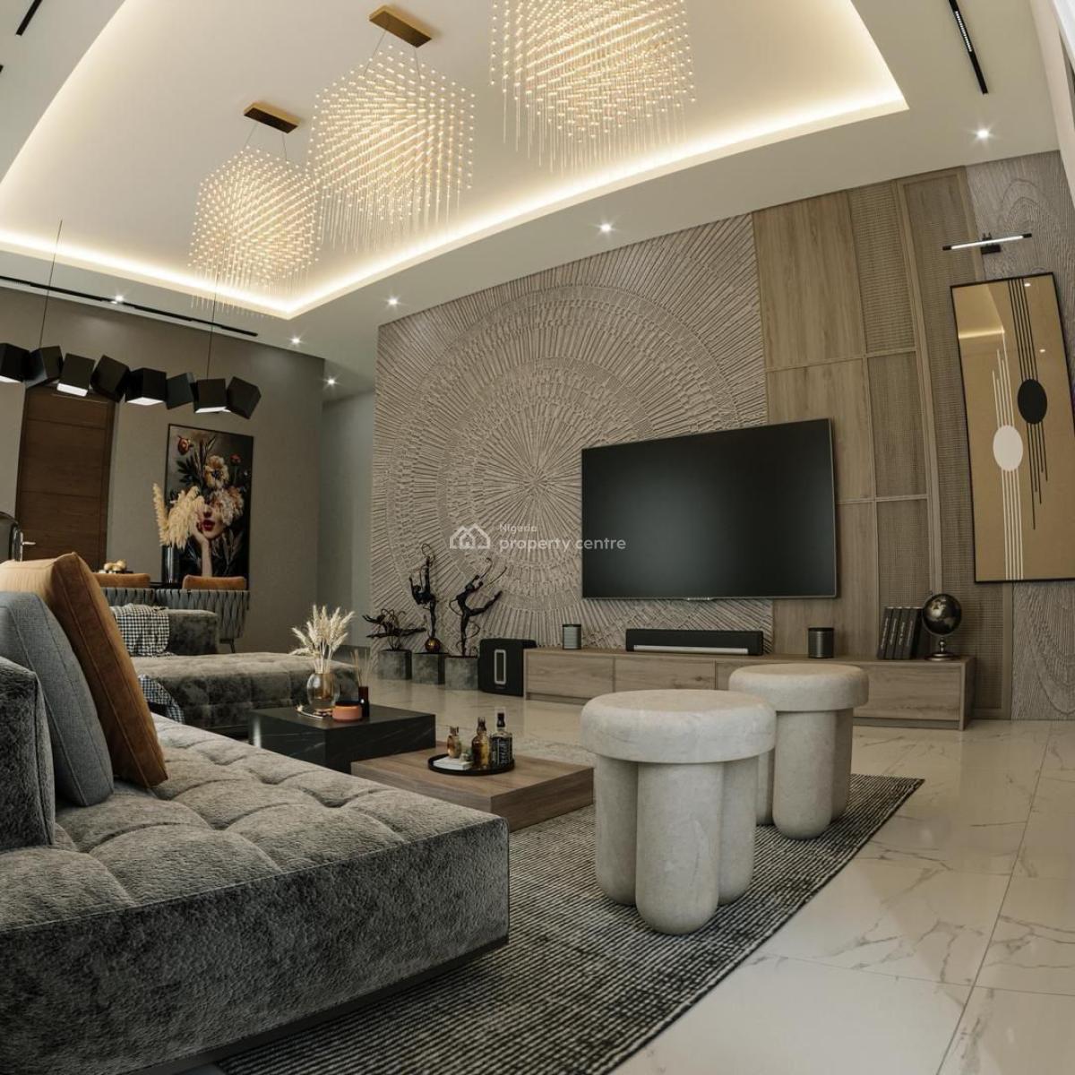 Luxury 3 Bedroom Fully Detached Bungalows in a Serene Environment, Celebration Park Green Estate and Resort, Eleko, Ibeju Lekki, Lagos, Detached Bungalow for Sale