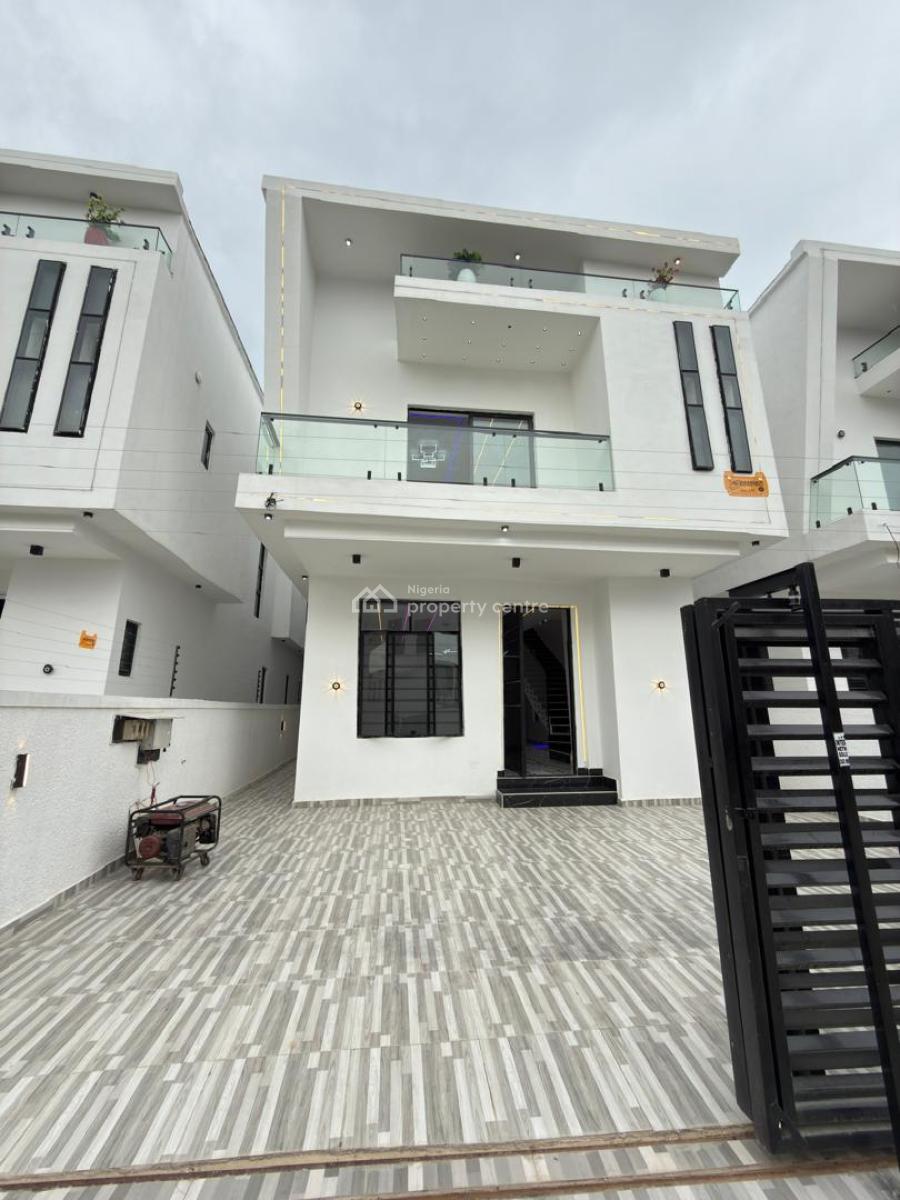 4 Bedroom Fully Detached Duplex with Bq, Ajah, Ajah, Lagos, House for Sale