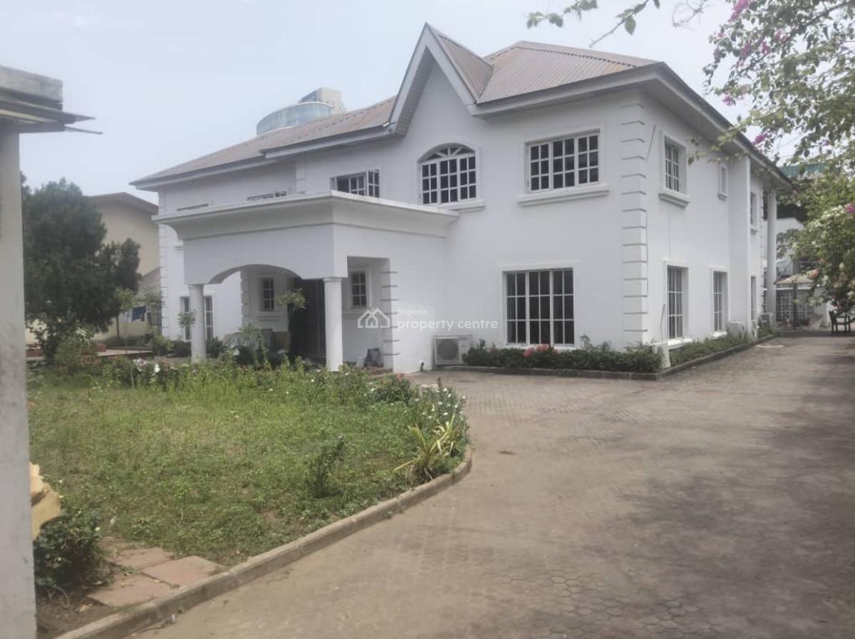 5 Bedroom Detached House with 3 Room Bq on 1400sam, Off Adetokunbo Ademola Street, Victoria Island (vi), Lagos, House for Rent