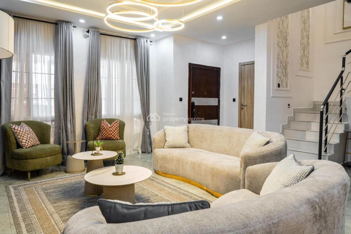 Luxury 3 Bedroom Terrace Duplex with Swimming Pool, Gym and Snooker, Victoria Bay 3 Estate, Ikate Elegushi, Lekki, Lagos, Flat / Apartment Short Let