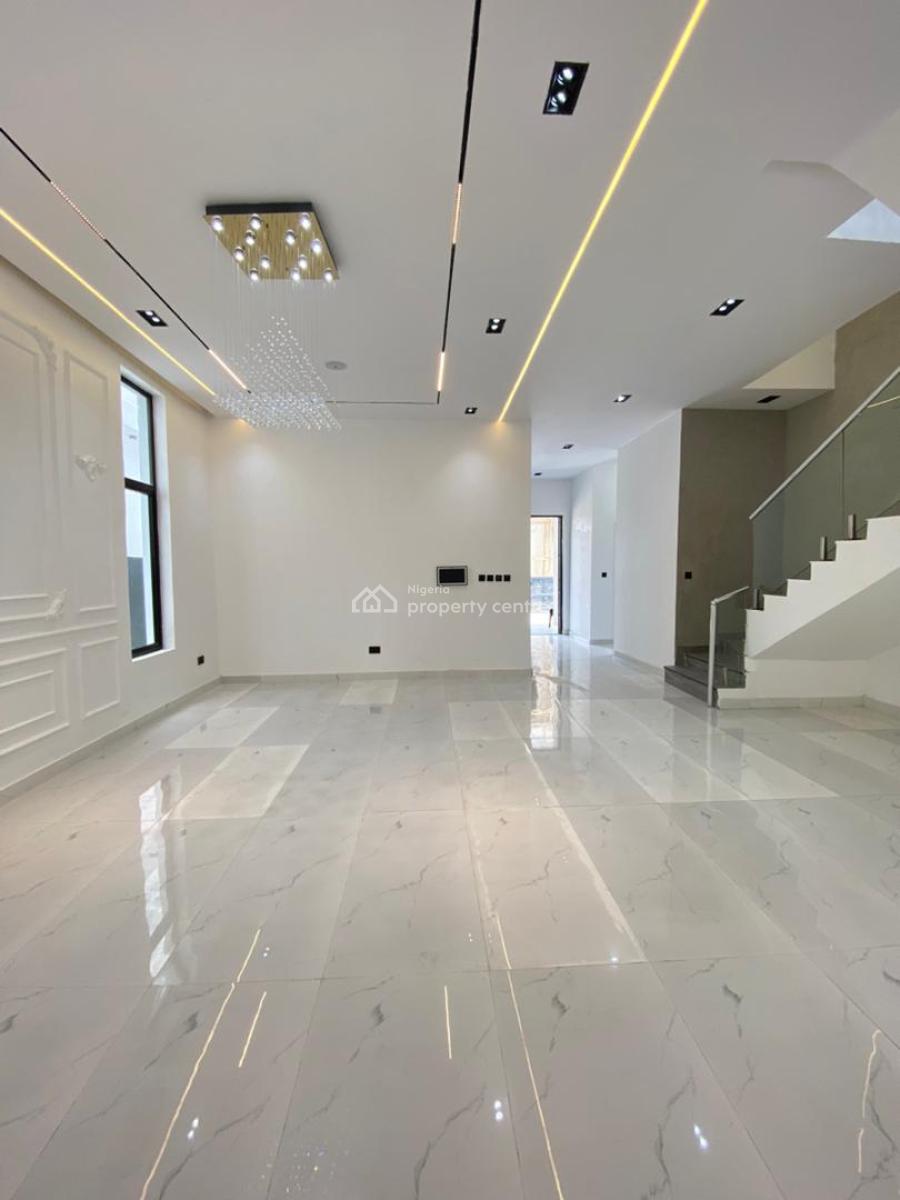 Luxury 5 Bedroom Fully Detached Duplex (gym/pool/bq), Chevron, Lekki, Lagos, Detached Duplex for Sale