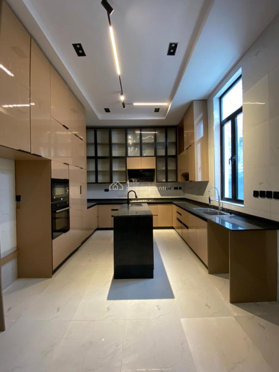 Luxury 5 Bedroom Fully Detached Duplex (gym/pool/bq), Chevron, Lekki, Lagos, Detached Duplex for Sale
