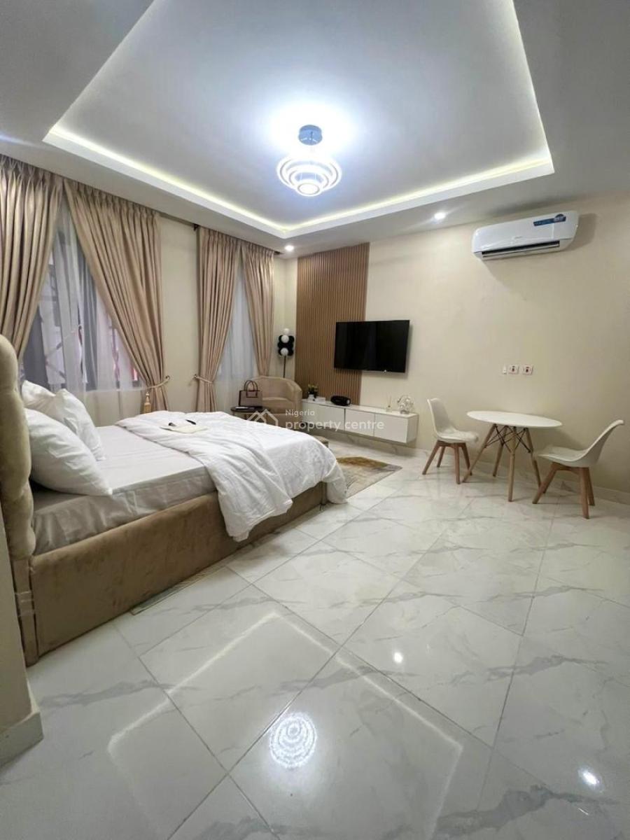 Self Serviced Big Ivory Studio Apartment, Mufasa Apartment Ikate, Ikate, Lekki, Lagos, Self Contain (single Rooms) Short Let