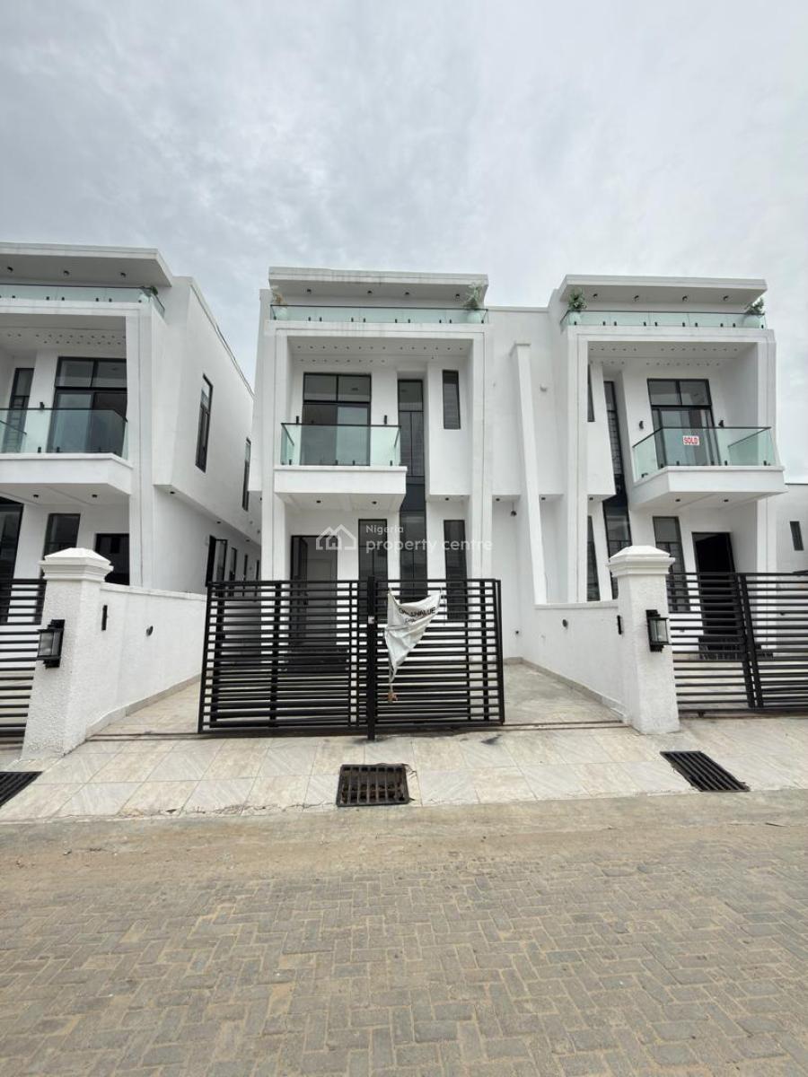 4 Bedroom Semi-detached Duplex with Bq, Ajah, Lagos, House for Sale