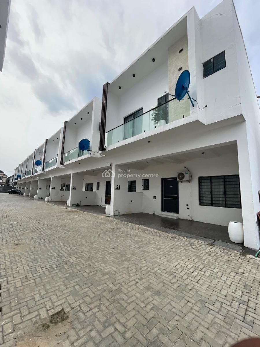 4 Bedroom Terrace Duplex, Lekki County, Ikota, Lekki, Lagos, Terraced Duplex for Rent