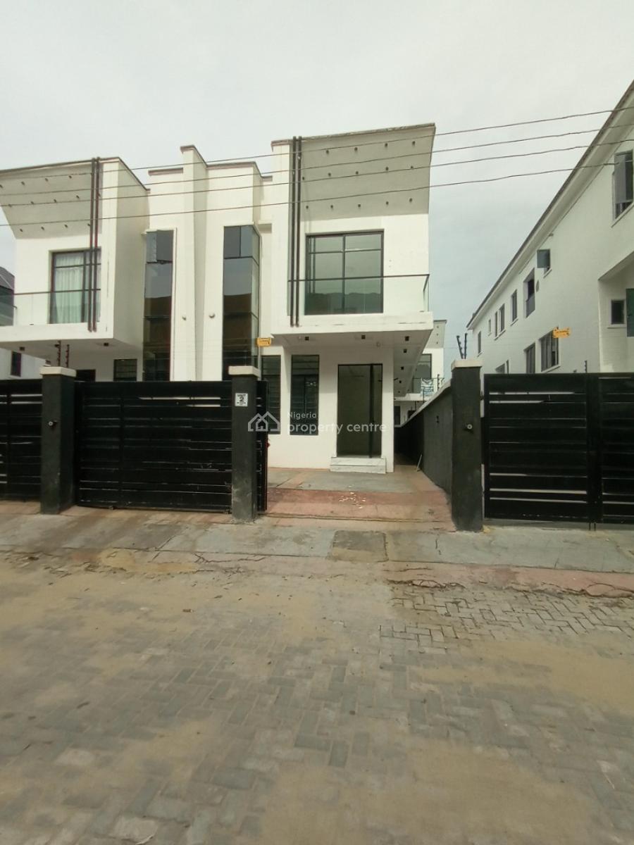 4 Bedroom Semi Detached Duplex with Inverter, Ikota Gra, Lekki, Lagos, Semi-detached Duplex for Rent