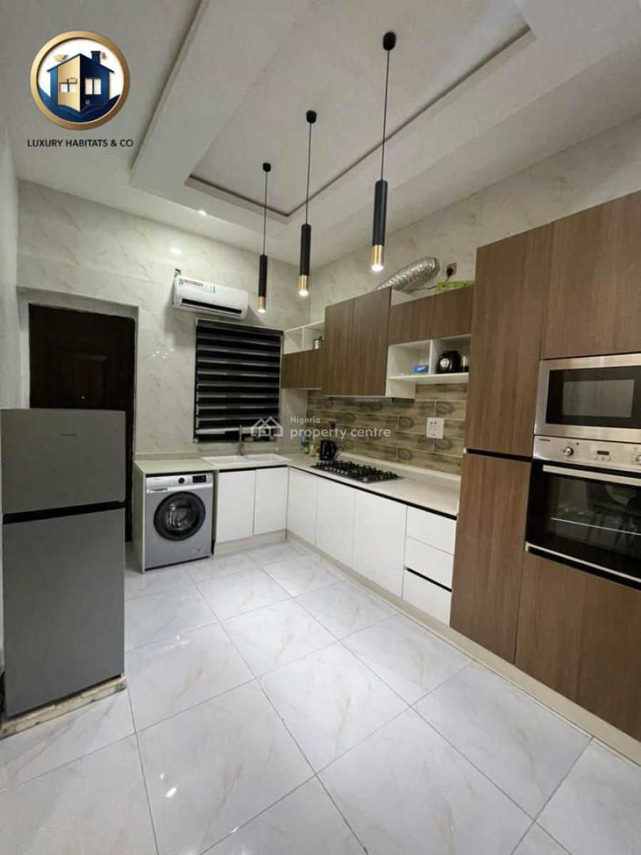 Furnished 2 Bedroom Apartment (2nd Floor), Agungi, Lekki, Lagos, Flat / Apartment for Rent