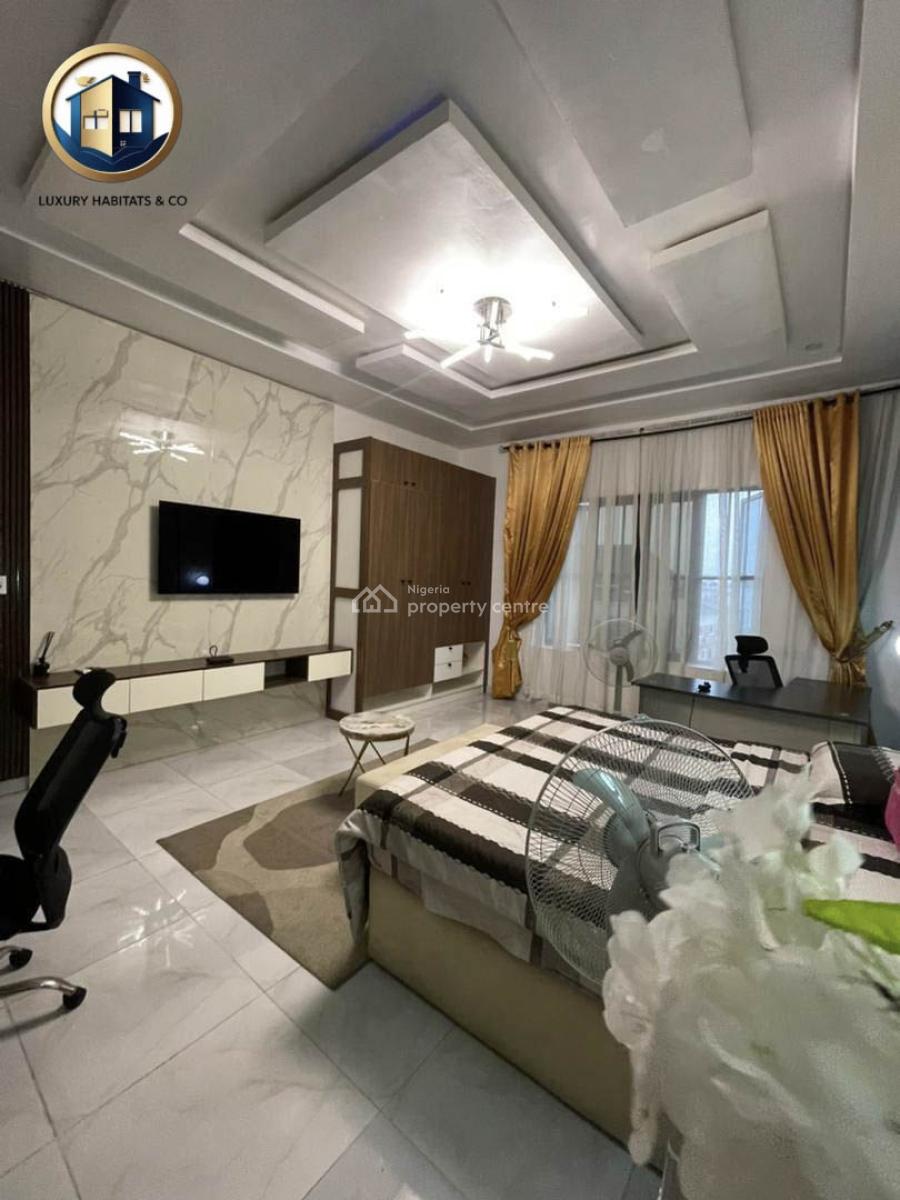 Furnished 2 Bedroom Apartment (2nd Floor), Agungi, Lekki, Lagos, Flat / Apartment for Rent