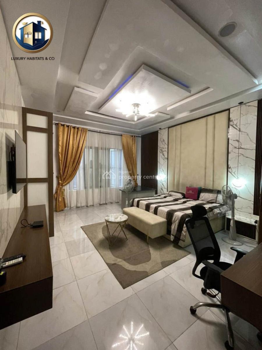 Furnished 2 Bedroom Apartment (2nd Floor), Agungi, Lekki, Lagos, Flat / Apartment for Rent