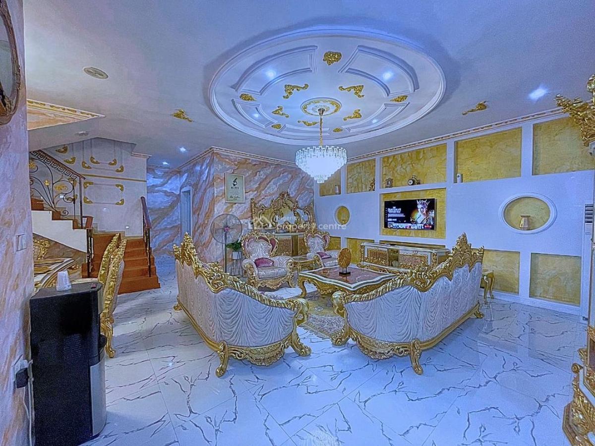 Luxuriously Furnished 4 Bedroom Fully Detached Duplex, Lekki County Homes, Ikota, Lekki, Lagos, Detached Duplex for Sale