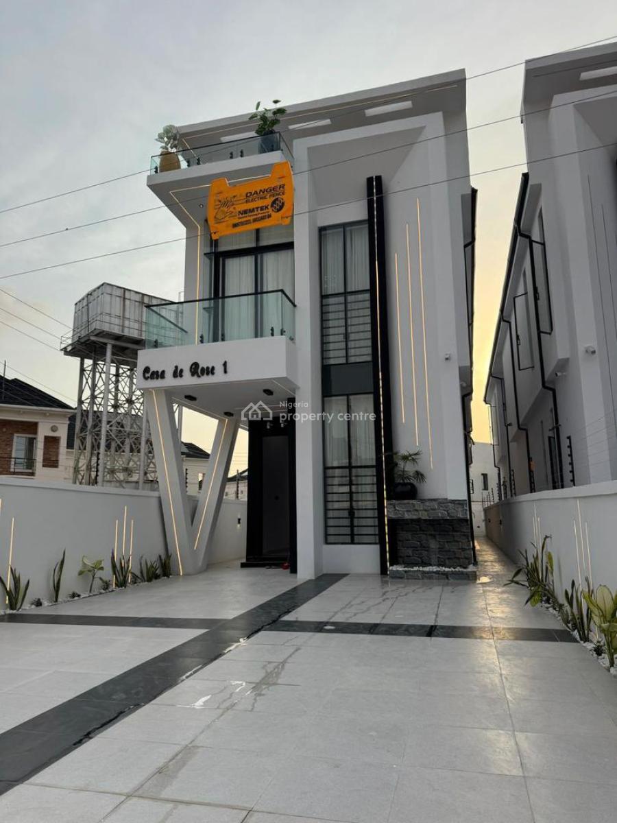 Luxury 5 Bedroom Detached Duplex with Excellent Facility, Ikota Road, Ikota, Lekki, Lagos, Detached Duplex for Sale