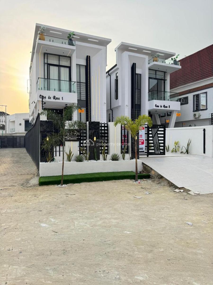 Luxury 5 Bedroom Detached Duplex with Excellent Facility, Ikota Road, Ikota, Lekki, Lagos, Detached Duplex for Sale