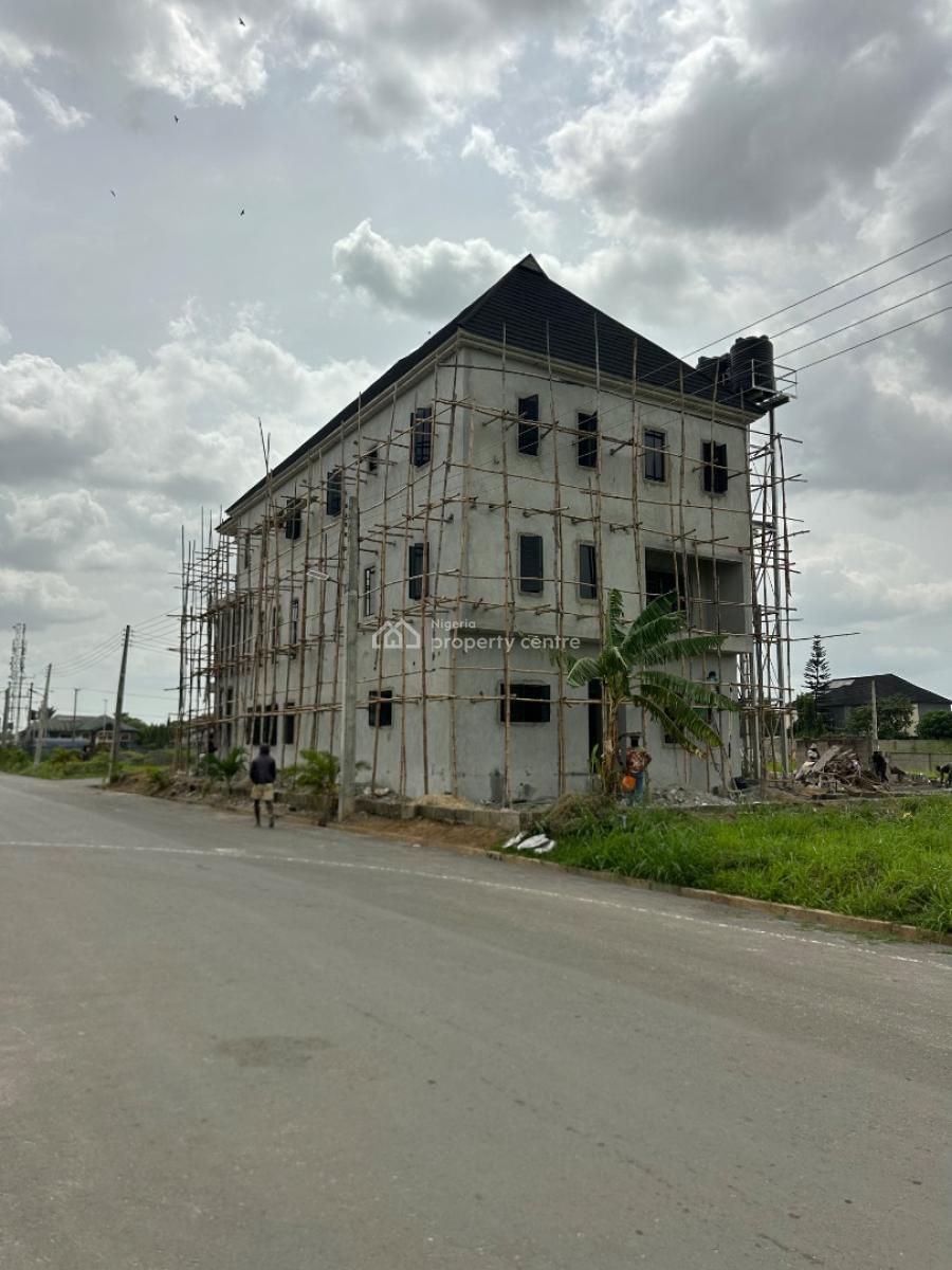 4 Bedroom Twin Duplex, Gold Town Estate, Rumuodomaya, Port Harcourt, Rivers, Semi-detached Duplex for Sale