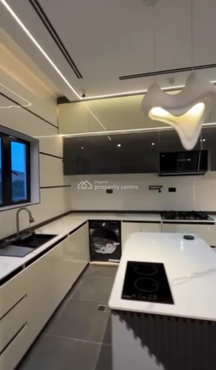 5-bedroom Fully Detached Smart Automated House with Bq in Guzape, Guzape District, Abuja, Detached Duplex for Sale