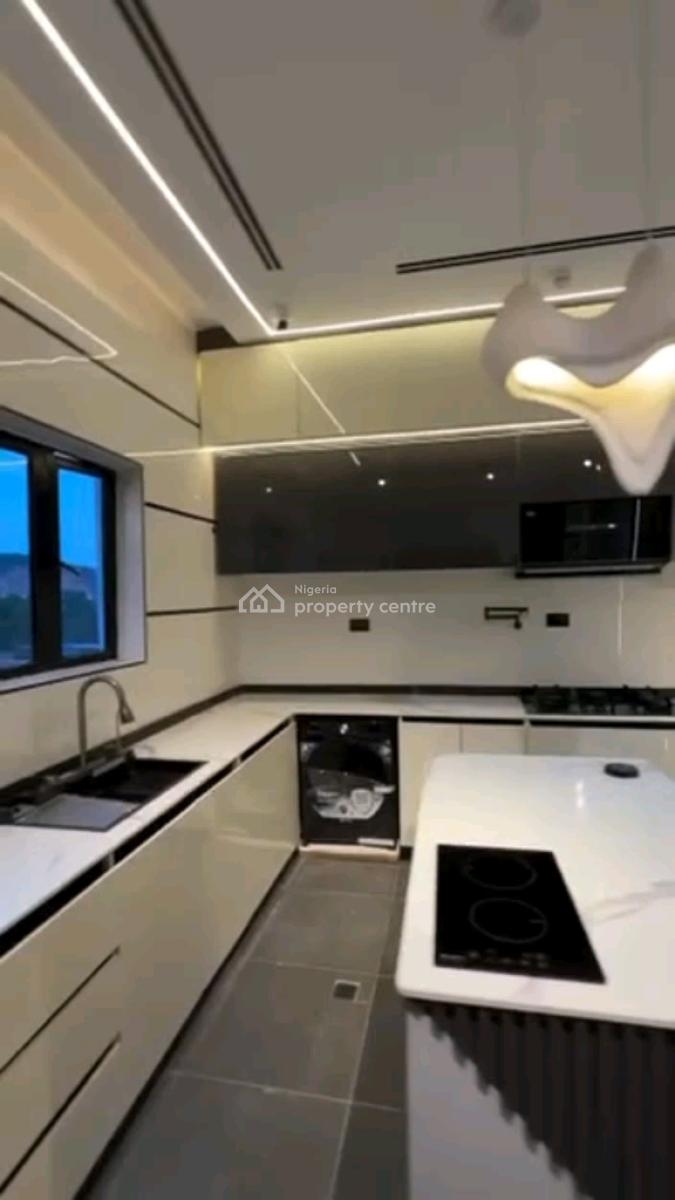 5 Bedrooms Fully Detached Smart Automated House with Bq, Guzape District, Abuja, Detached Duplex for Sale