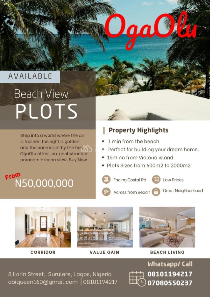 Beach Front Property, Km 32 Lekki Epe Express Way Awoyaya, Ajah, Lagos, Mixed-use Land for Sale