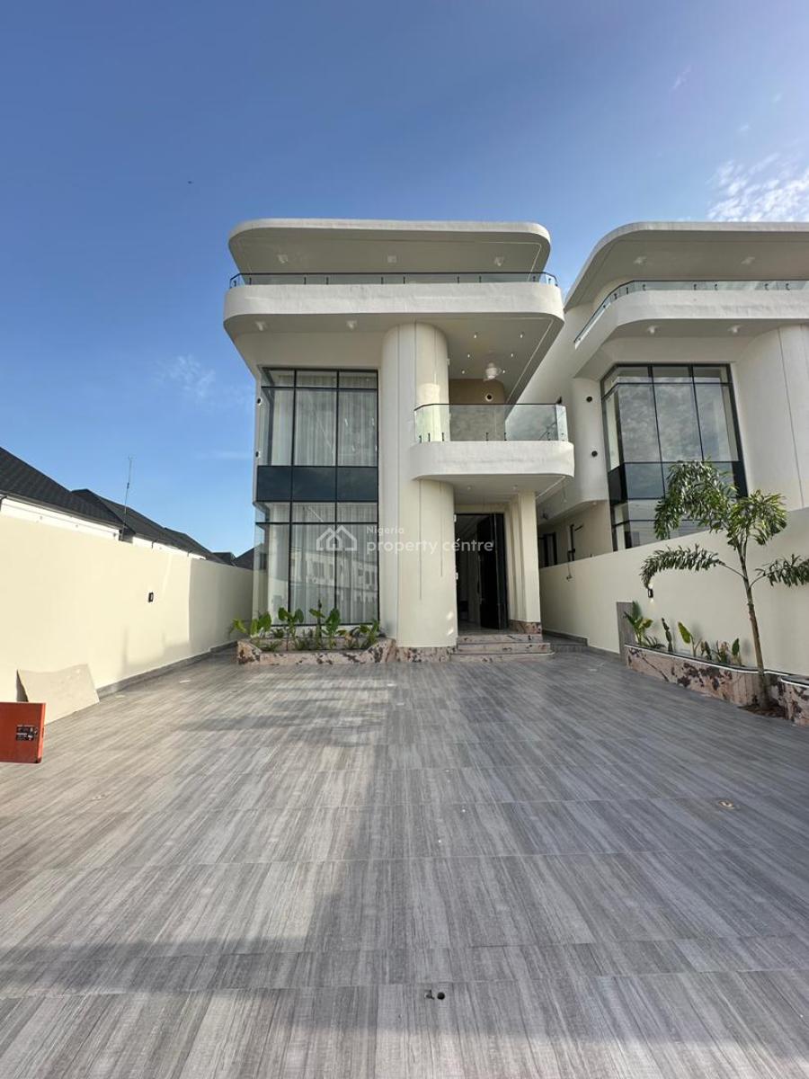 Ultra-luxury Spacious 5 Bedroom Fully Detached Duplex with Bq, Chevron Toll Gate, Lekki, Lagos, Detached Duplex for Sale