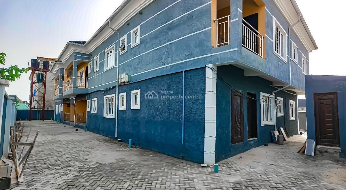 Newly Built 10 Units of One Bedroom Apartments, Abraham Adesanya Auren Residences, Ogombo, Ajah, Lagos, Block of Flats for Sale