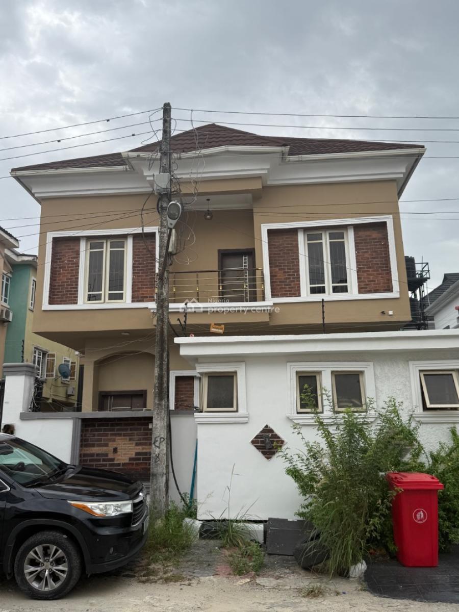 Four Bedroom Detached Duplex with Bq Gate House Private Compound, Off Chevron Drive Lekki, Lekki Phase 1, Lekki, Lagos, Detached Duplex for Rent