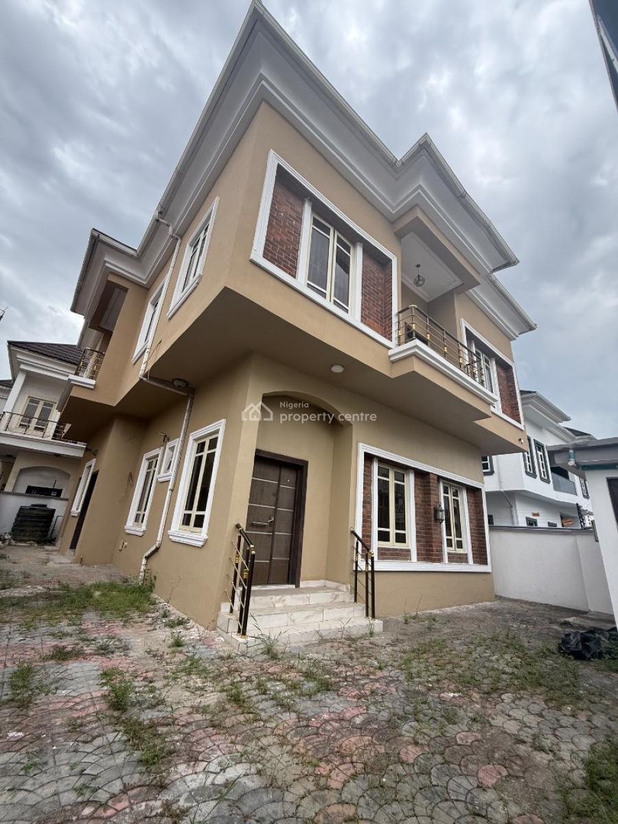 Four Bedroom Detached Duplex with Bq Gate House Private Compound, Off Chevron Drive Lekki, Lekki Phase 1, Lekki, Lagos, Detached Duplex for Rent