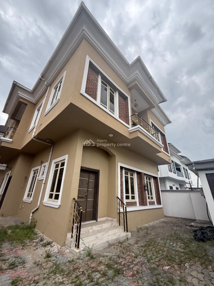 Four Bedroom Detached Duplex with Bq Gate House Private Compound, Off Chevron Drive Lekki, Lekki Phase 1, Lekki, Lagos, Detached Duplex for Rent