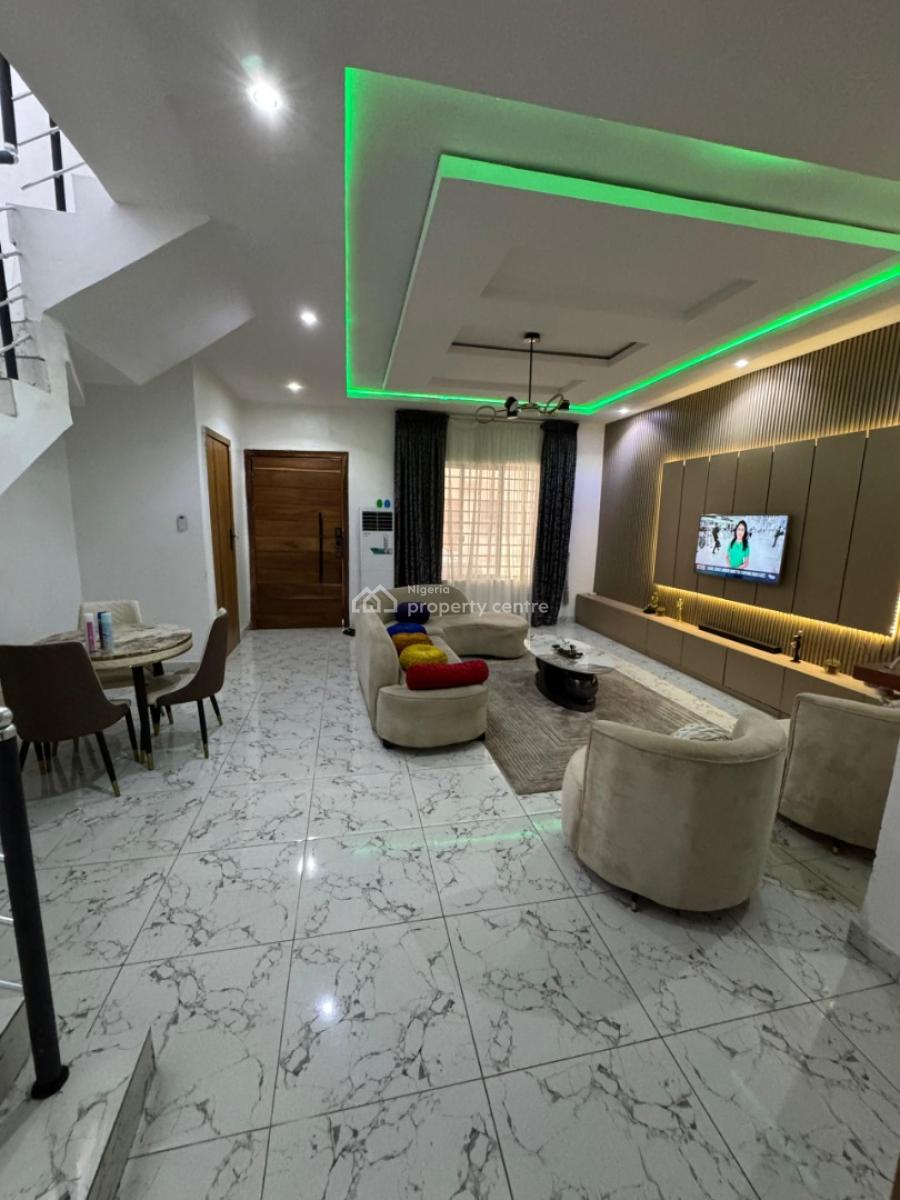 Luxury Fully Furnished 4 Bedroom Terrace Duplex with Excellent Facility, Harris Drive, Vgc, Lekki, Lagos, Terraced Duplex for Rent