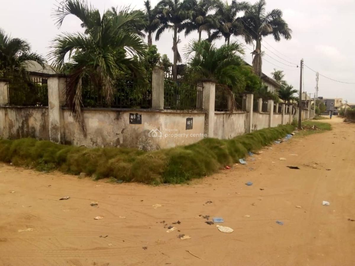 Fully Detached Storey Building with 2 Room Bq Sitting on 1735sqm, Off Obehi Street, Off 2nd Ugbor Road, Gra, Benin City., Benin, Oredo, Edo, Detached Duplex for Sale