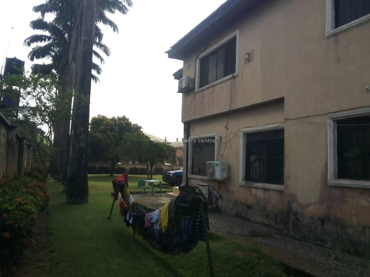 Fully Detached Storey Building with 2 Room Bq Sitting on 1735sqm, Off Obehi Street, Off 2nd Ugbor Road, Gra, Benin City., Benin, Oredo, Edo, Detached Duplex for Sale