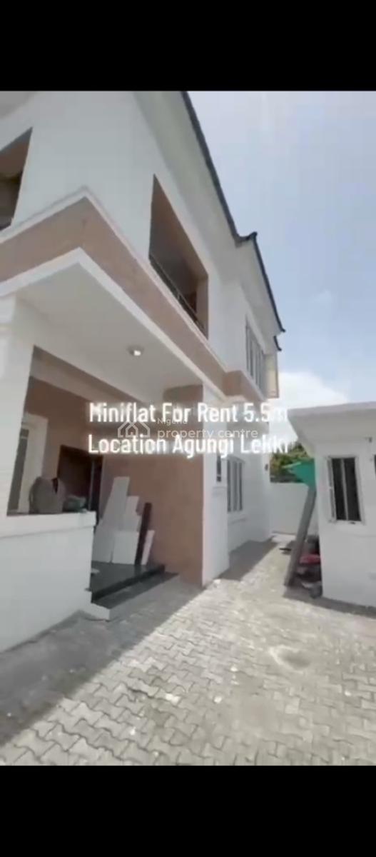 Spacious 1bedroom Mini Flat, Dominion Pizza, Agungi, Lekki, Lagos, Flat / Apartment for Rent