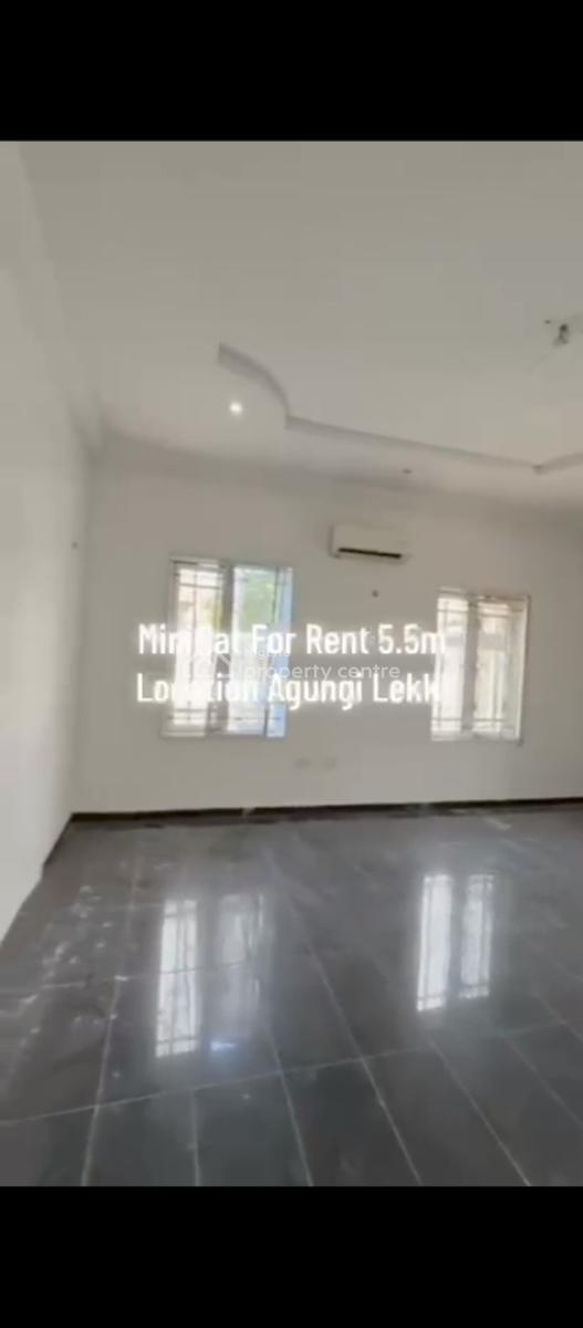 Spacious 1bedroom Mini Flat, Dominion Pizza, Agungi, Lekki, Lagos, Flat / Apartment for Rent