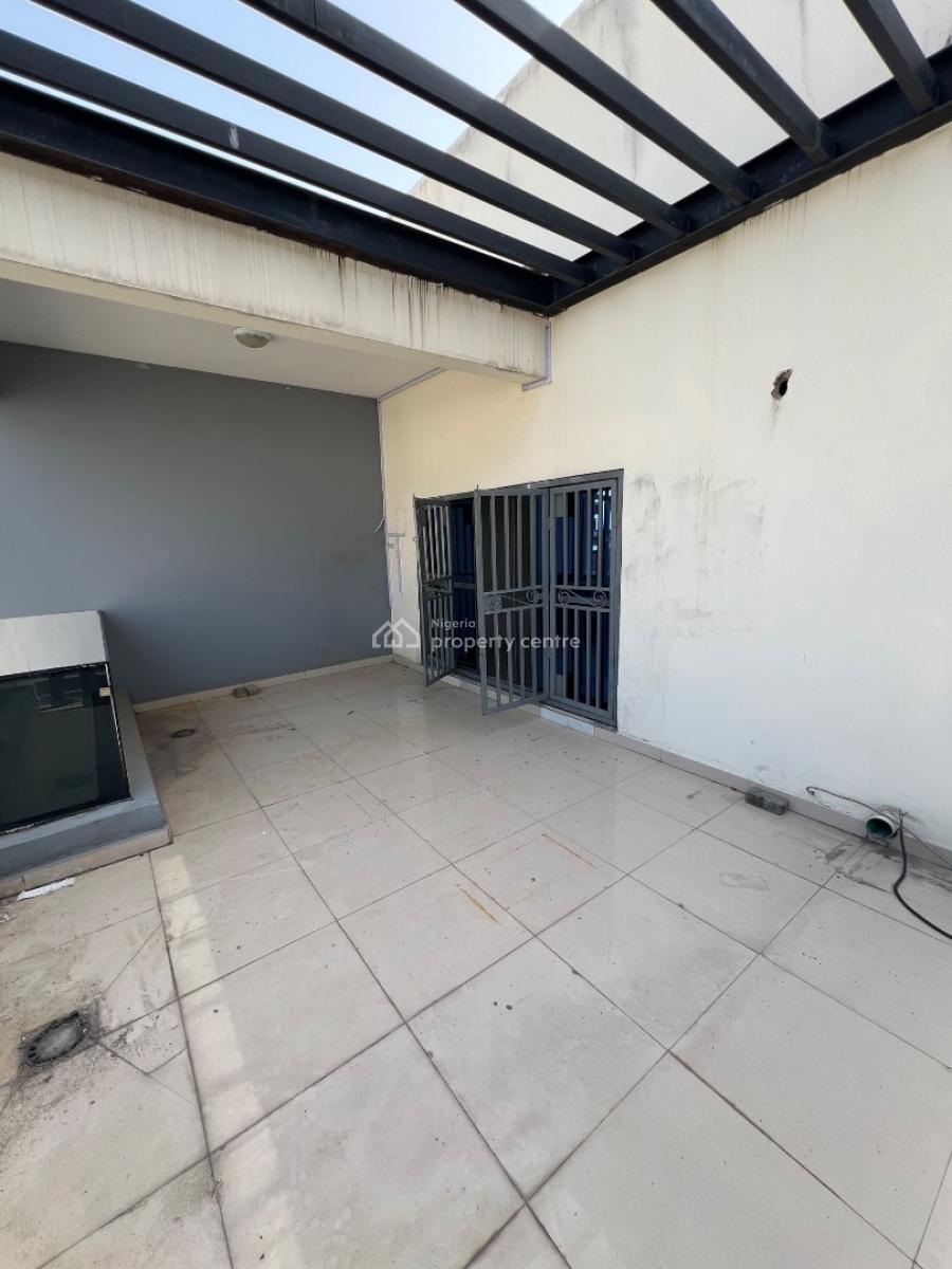 Self Serviced 3 Bedroom Duplex with a Bq and a Rooftop., Lekki Phase 1, Lekki, Lagos, Semi-detached Duplex for Rent