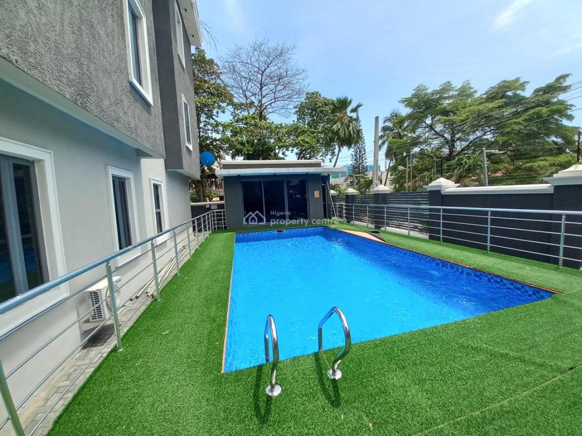 Well-built 4-bedroom Terrace Duplex with Bq, Victoria Island (vi), Lagos, Terraced Duplex for Sale