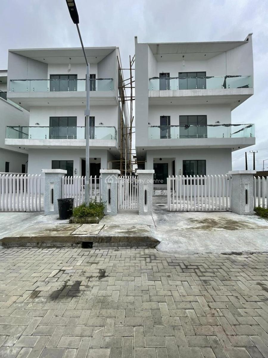 Stunning 5 Bedroom Fully Detached  Duplex + Bq, Cinema & Swimming Pool, Osapa, Lekki, Lagos, Detached Duplex for Sale