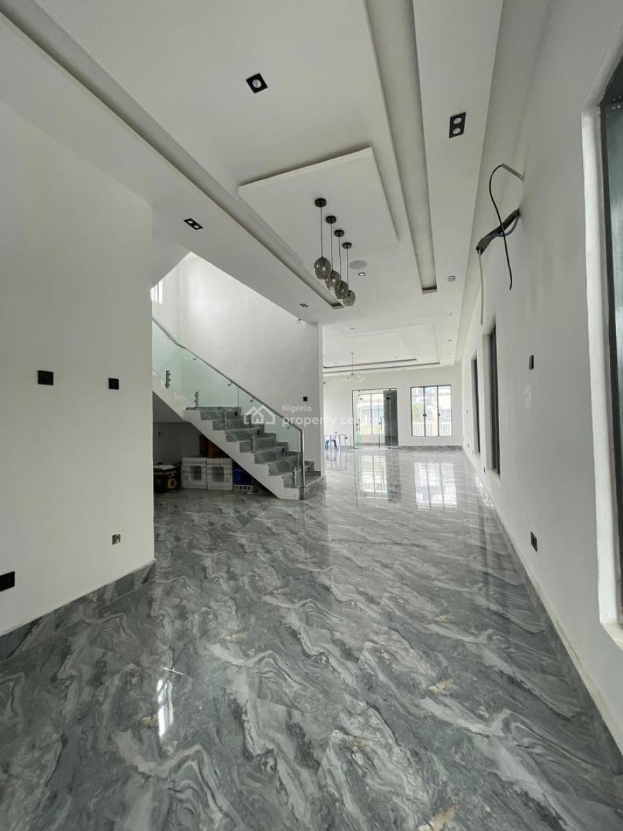 Stunning 5 Bedroom Fully Detached  Duplex + Bq, Cinema & Swimming Pool, Osapa, Lekki, Lagos, Detached Duplex for Sale